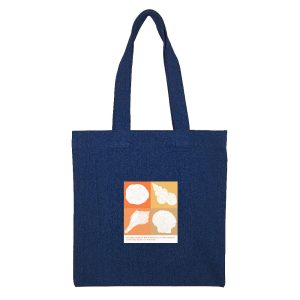 Cotton totebag Navy 2 | هیدورا